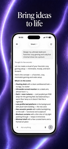Quad Chat: AI Assistant iPhone screenshot