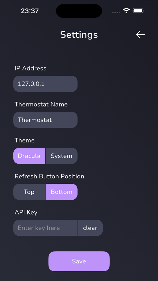 #3. Thermostat Controller (iOS) 게시자: JASON QUARTZ