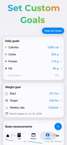 CalTrak: Calorie Tracker Screenshot 8 of 8