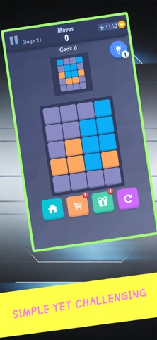 Slide Block Pieces iPhone screenshot