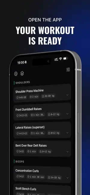 IronLog - Workout Planner screenshot 2