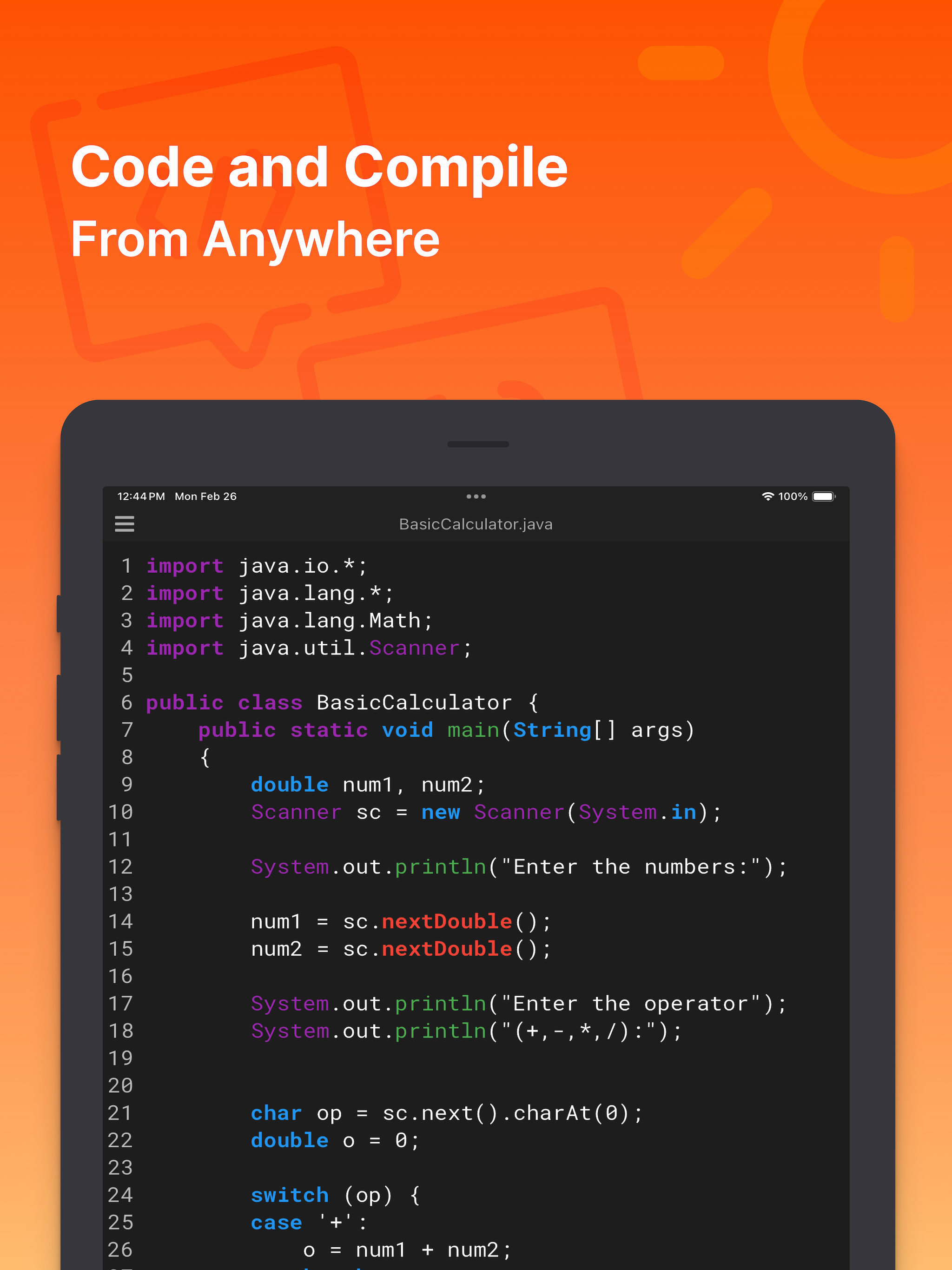 JDoodle: Code Compiler screenshot 7