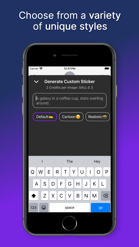 #2. StickrAI: AI Sticker Generator (iOS) Podle: Kylan O'Connor