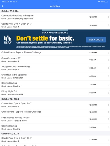 App screenshot