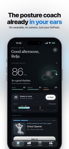 AirPosture: Sit Straight Screenshot 1 of 8