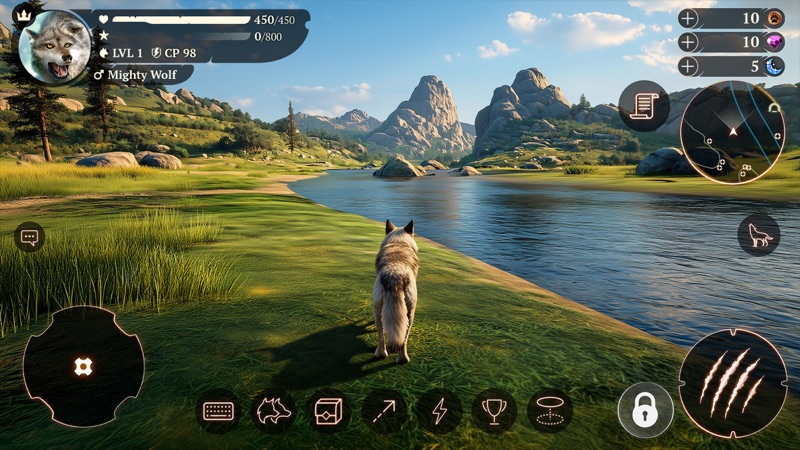 ザ・ウルフ：動物ゲーム (The Wolf) screenshot 1
