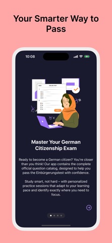 Einbürgerungstest: Citizenship iPhone screenshot
