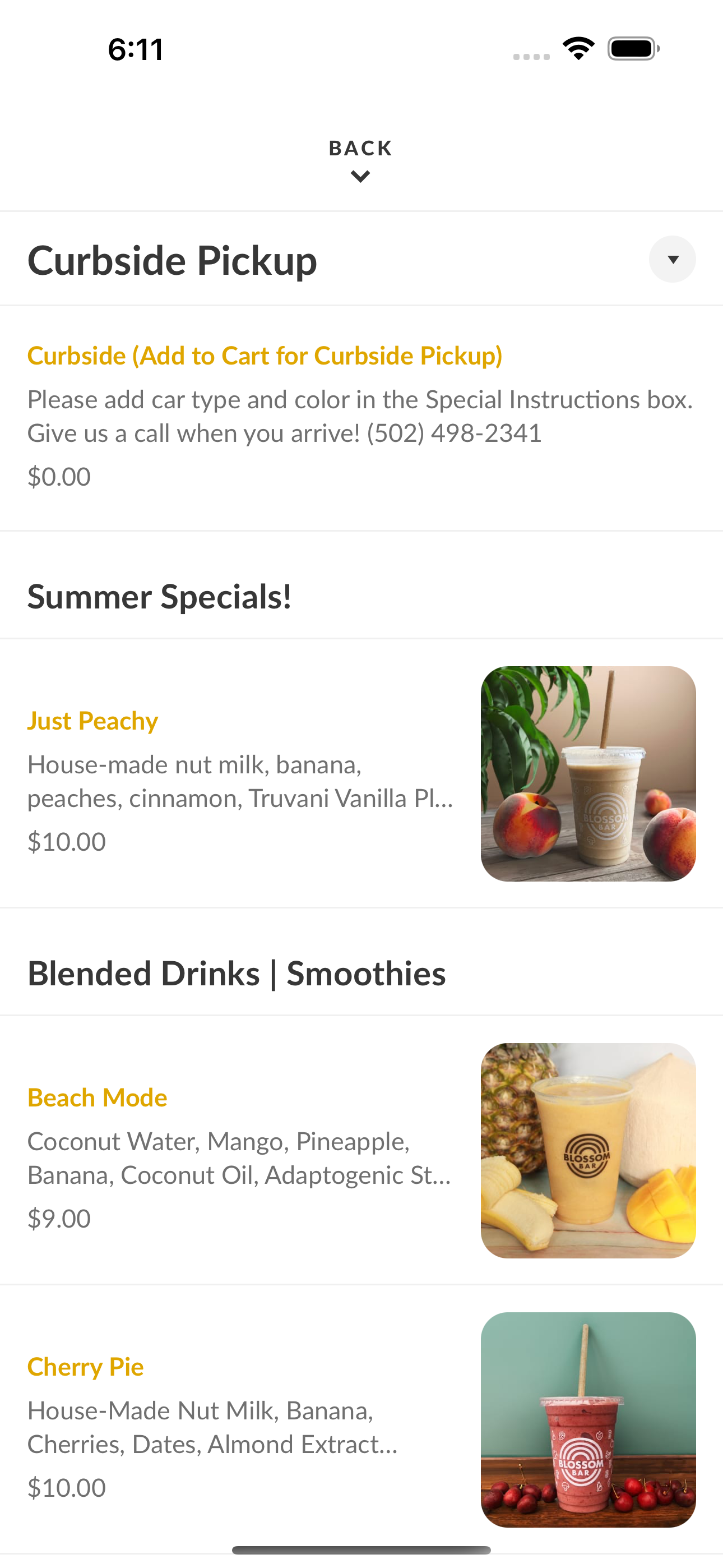 Blossom Bar screenshot 3