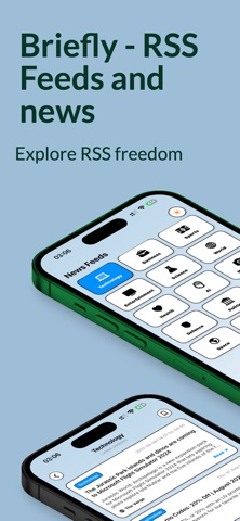 Briefly - RSS reader and news Screenshot 1 of 5