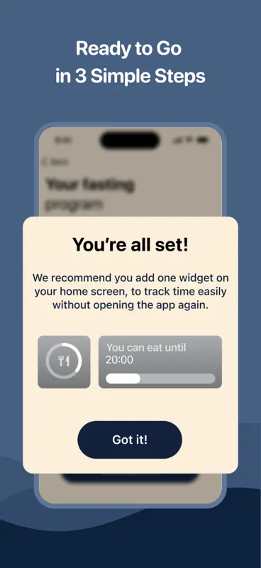 Intervallfasten Timer • NüFast screenshot 5 of 7