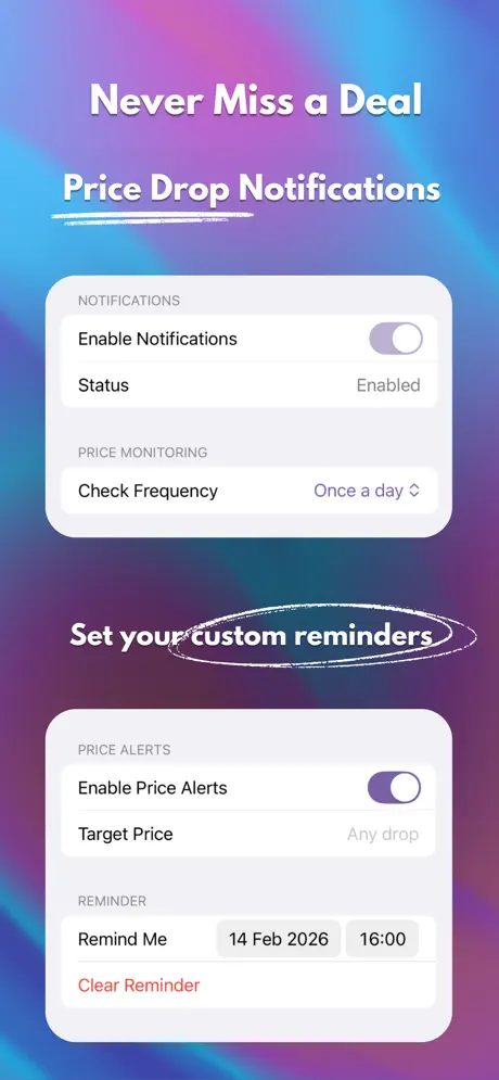 App Wish Mark 愿望清单 应用截图