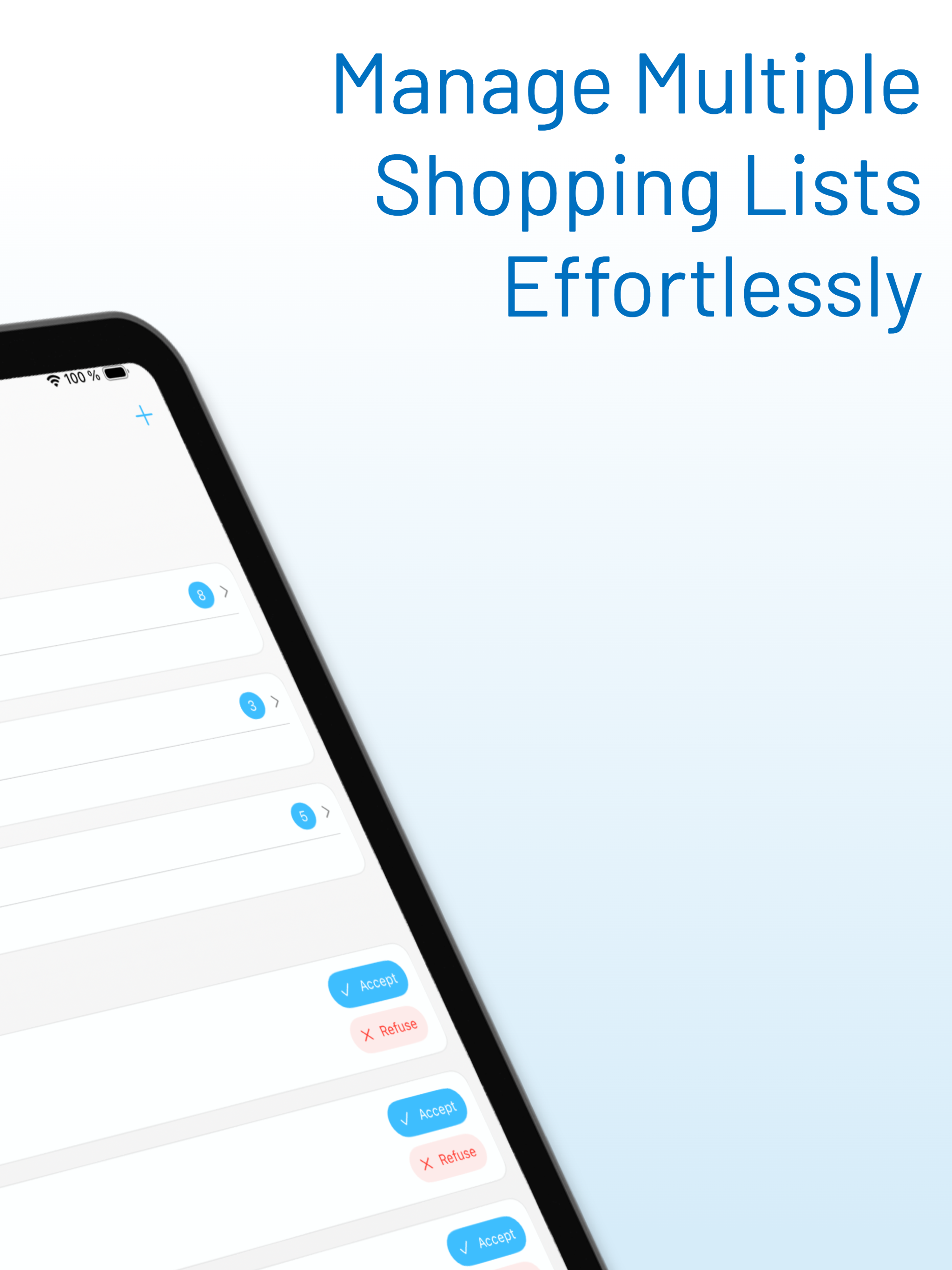 Baskio - Shopping Family List