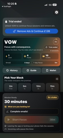 VOW Focus Screenshot 3 of 10