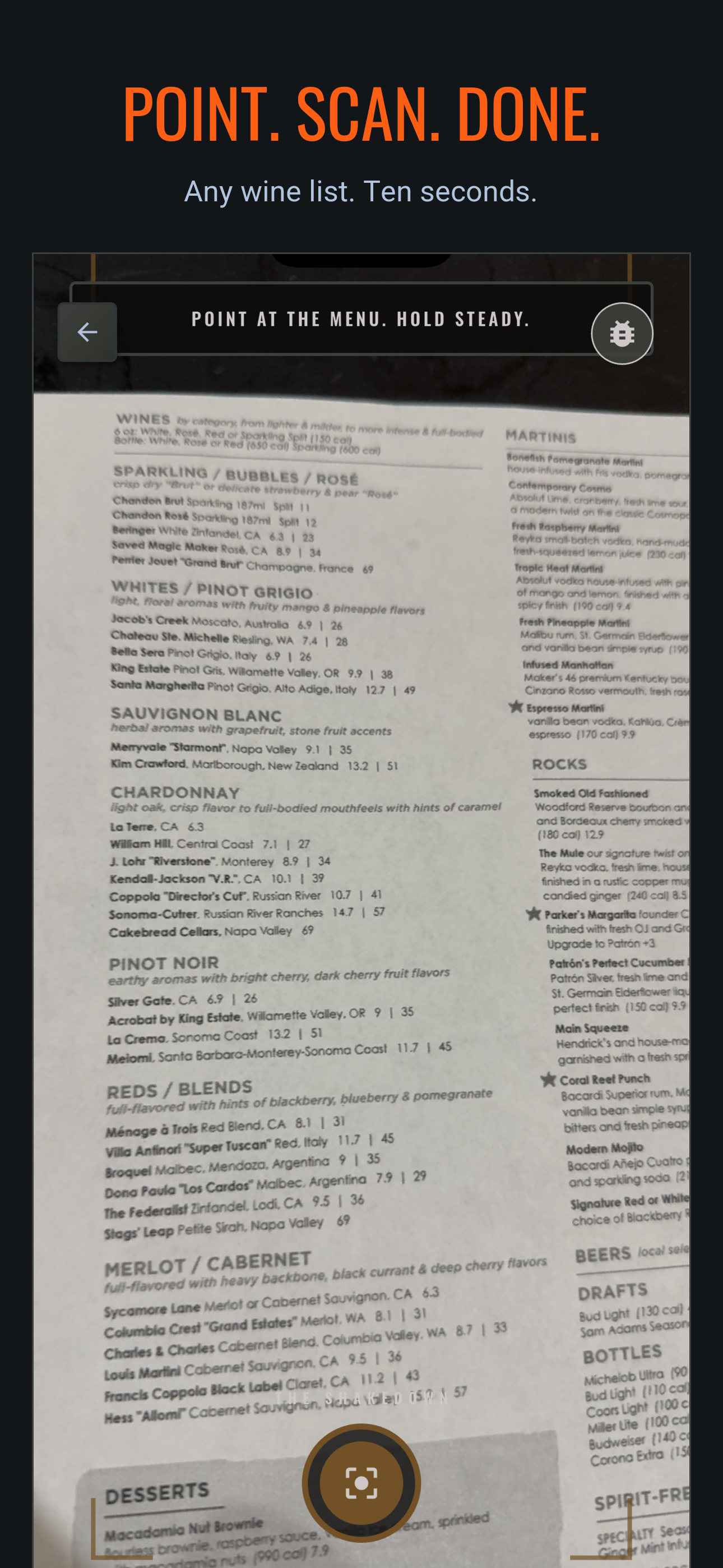 Unwyned: Wine Menu Scanner screenshot 3