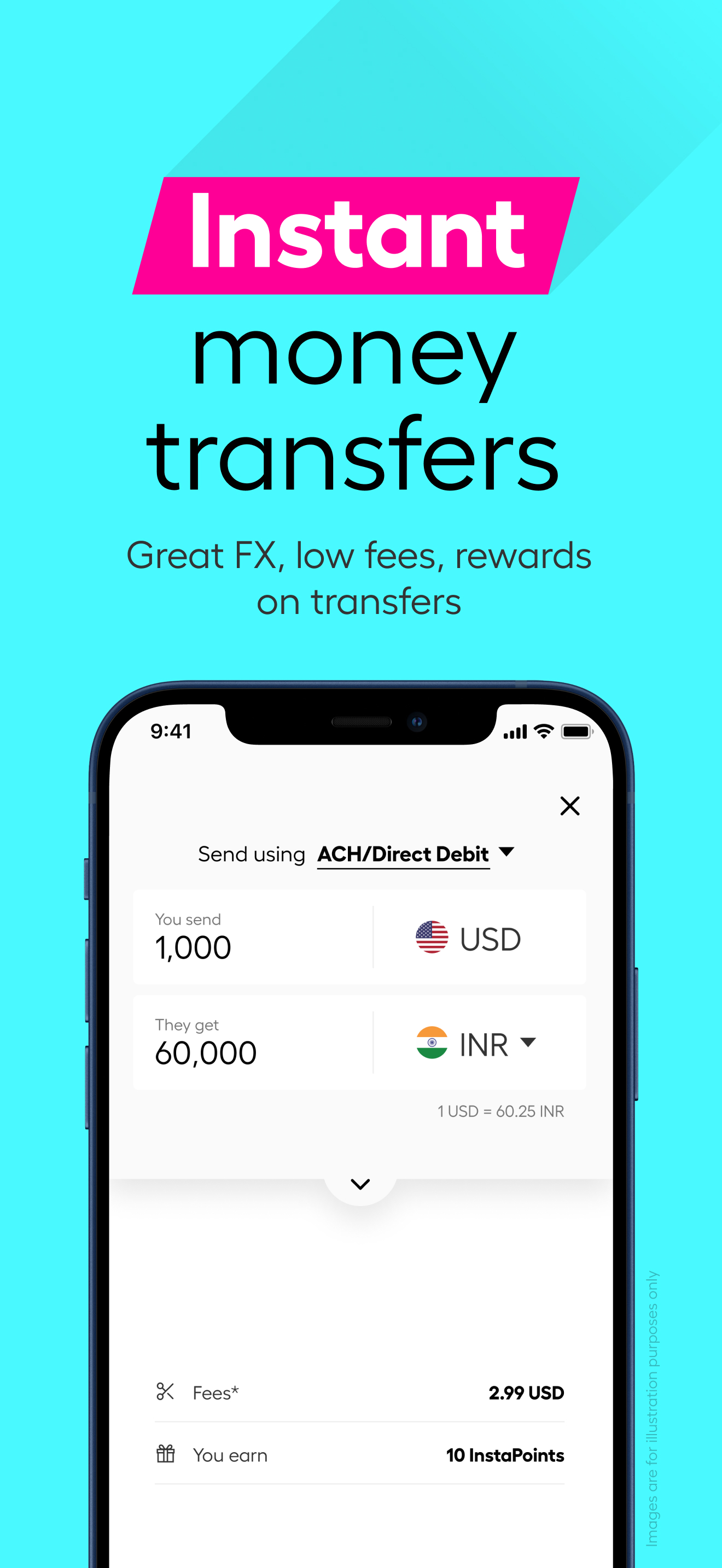 Instarem: Send money abroad