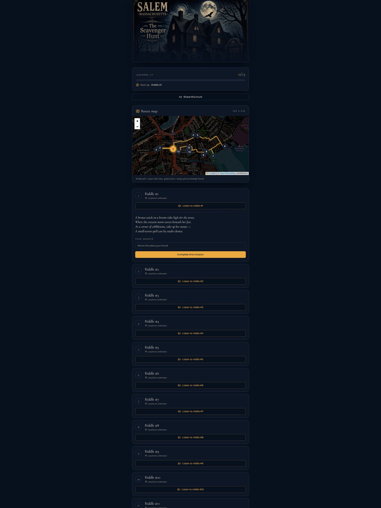 Screenshot 5 of Salem Scavenger Hunt