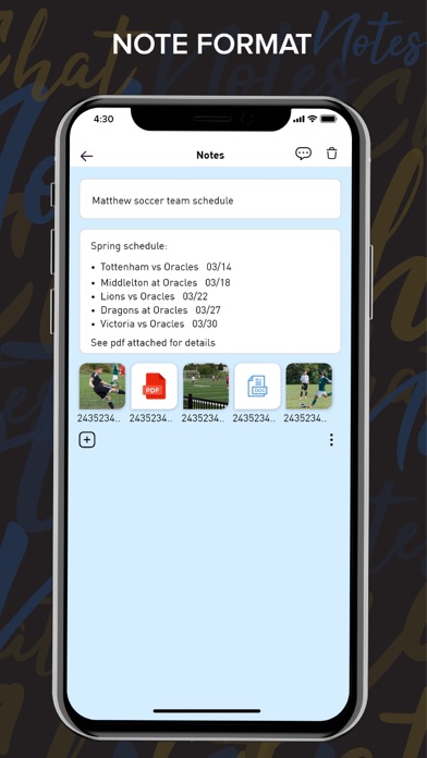 NotesNChat Screenshot