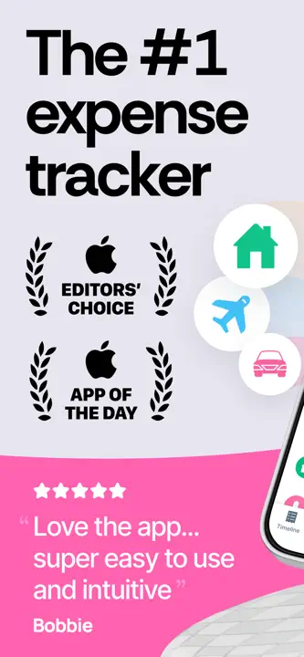 Expense & Budget App: Screenshot 1 von 7