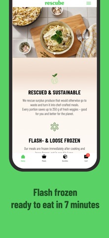 Rescube: save food & eat local screenshot