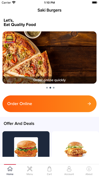 Saki Burgers Screenshot 1 - AppWisp.com