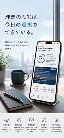VISTA - 理想の自分として生きるジャーナル screenshot