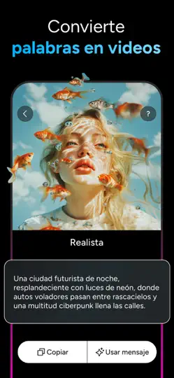 Captura de pantalla de AI Video Generator - OpenVideo en iPhone 6