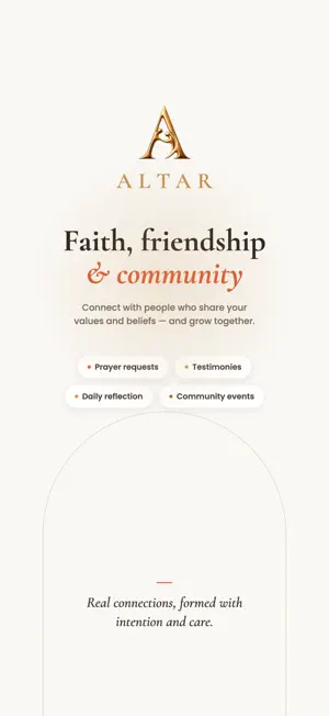 Altar: Faith Dating, Community screenshot 1