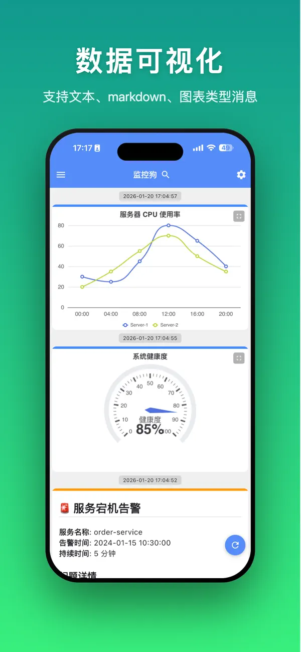 Screenshot #2 pour 监控狗