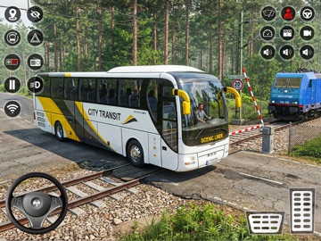 US Bus Simulator Coach Games iPad screenshot