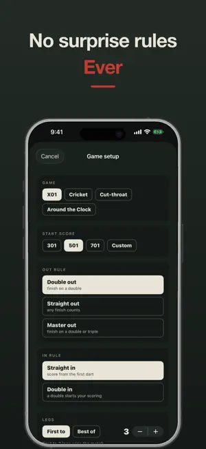 Ton80: Darts Scoreboard screenshot 4