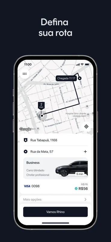 Rhino: Viagens Seguras em SP screenshot 3 of 8