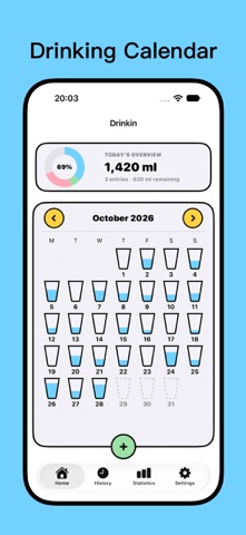 Drinkin-Water Tracker Screenshot 1 of 7