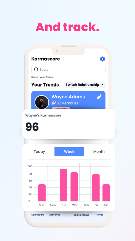 #5. Karmascore: Relationship Log (iOS) Ved: Karmascore, Inc