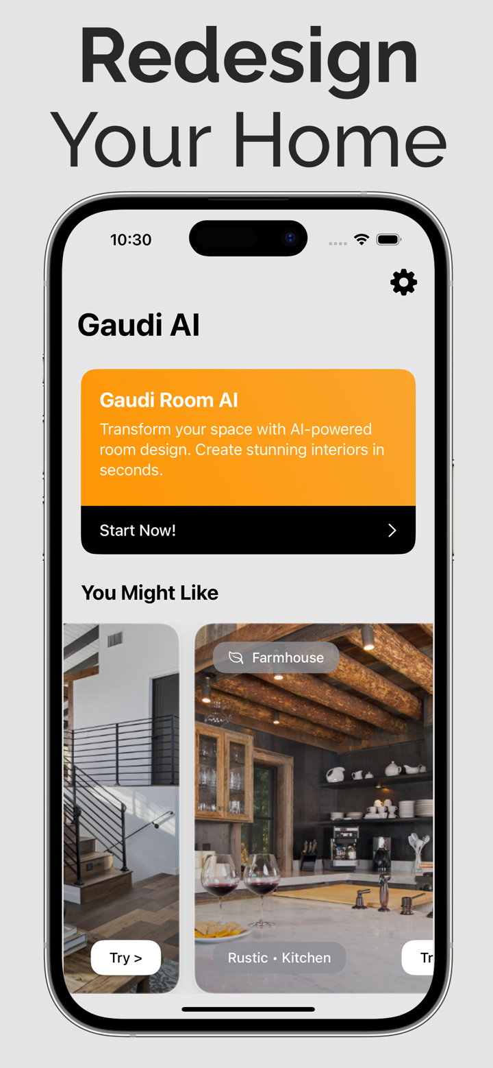 Gaudi: Interior AI Room Design screenshot 2