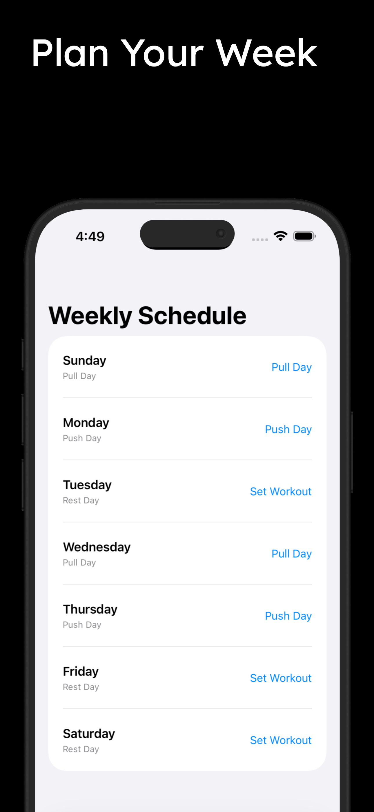 Simple AI Workout Tracker