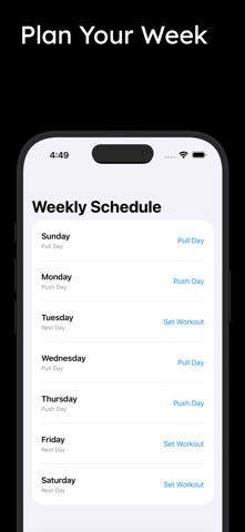 Simple AI Workout Tracker Screenshot 4 of 7