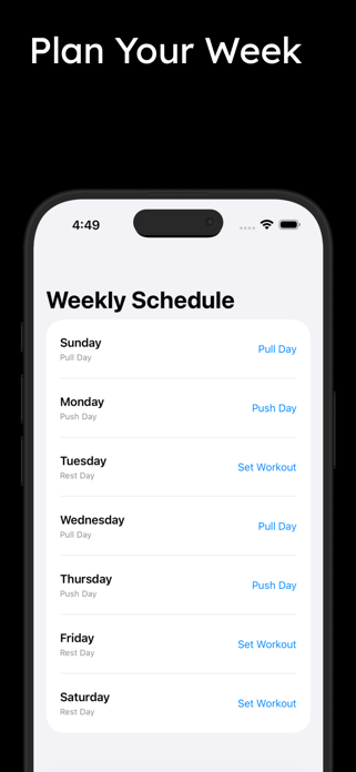 Simple AI Workout Tracker Screenshot 4 of 7