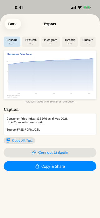 EconShot Screenshot 3 of 5
