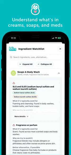Mira: Mom & Baby Product Scan screenshot 4