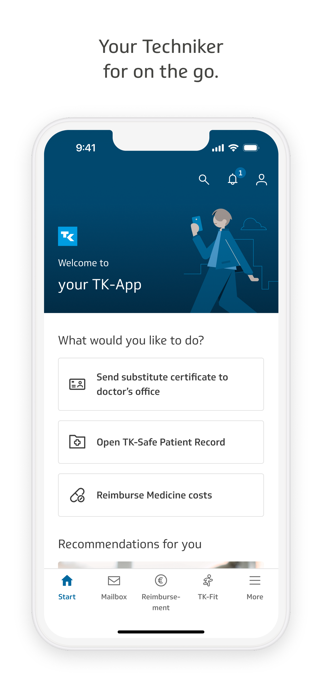 TK-App Screenshot 1 of 8