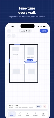 OpenPlan3D iPhone screenshot