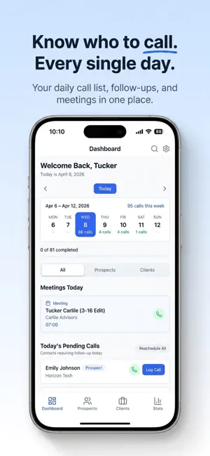 MyProspects CRM screenshot 1