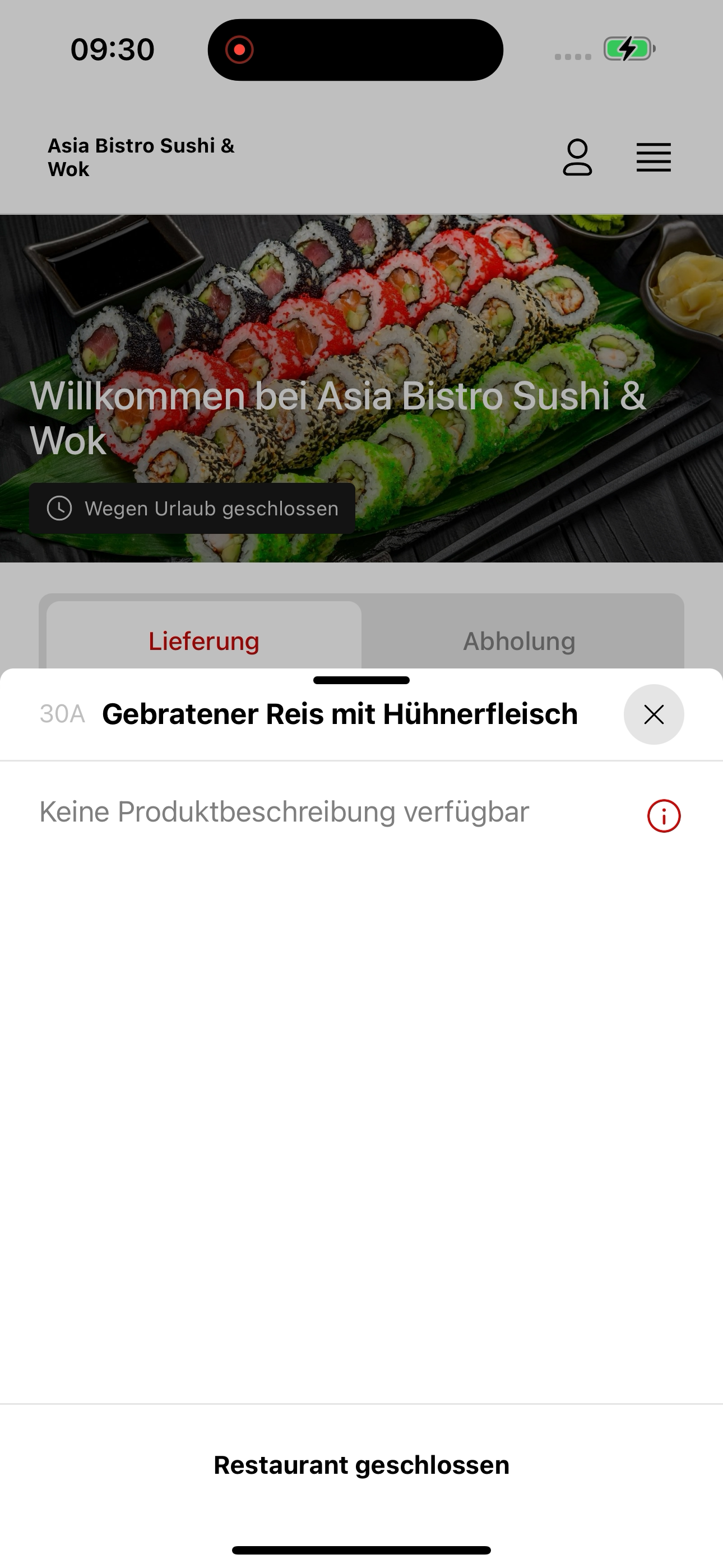 Asia Bistro Sushi & Wok screenshot 7
