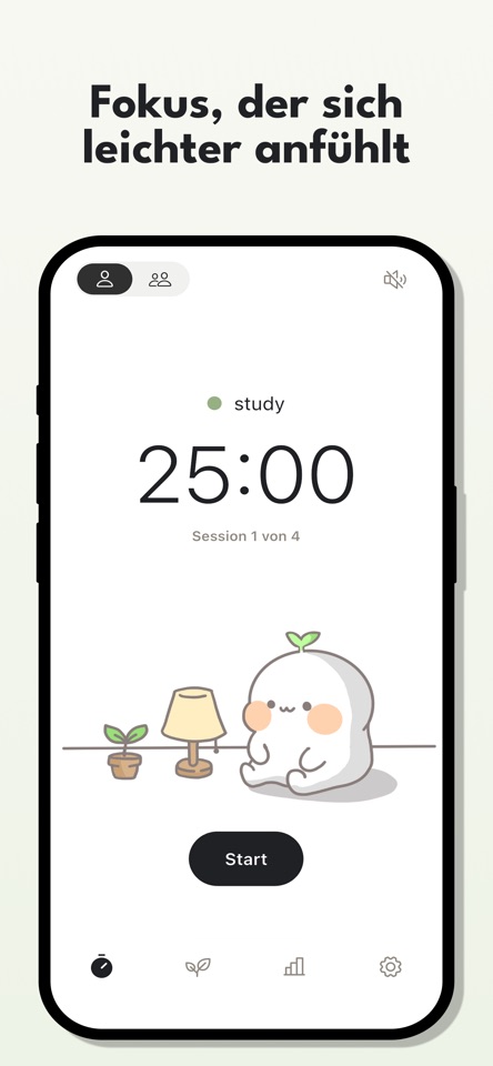 Patsspace: Focus Timer screenshot 1