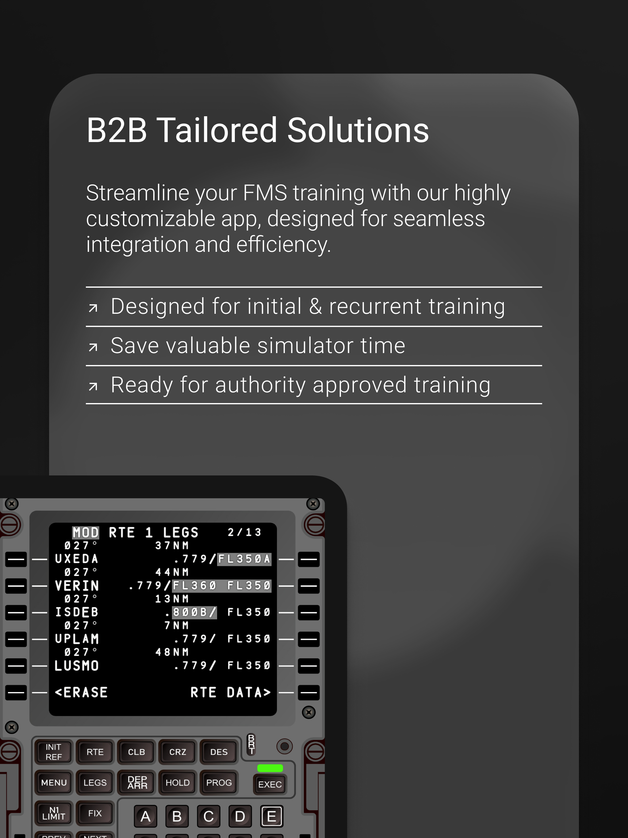 B737 FMS Trainer PRO screenshot 4