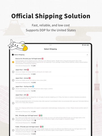 Doorzo – Buy & Bid from Japan iPad screenshot 6
