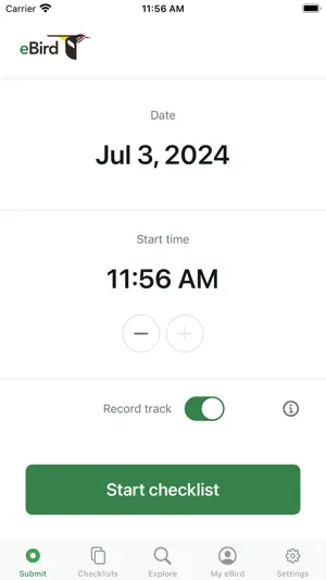 eBird screenshot 1