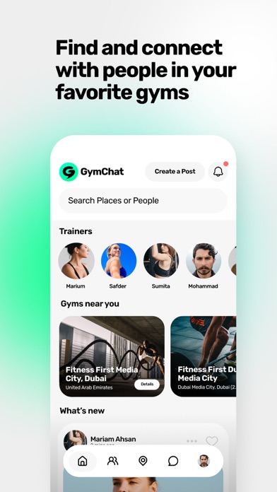 GymChat - Social Fitness Screenshot