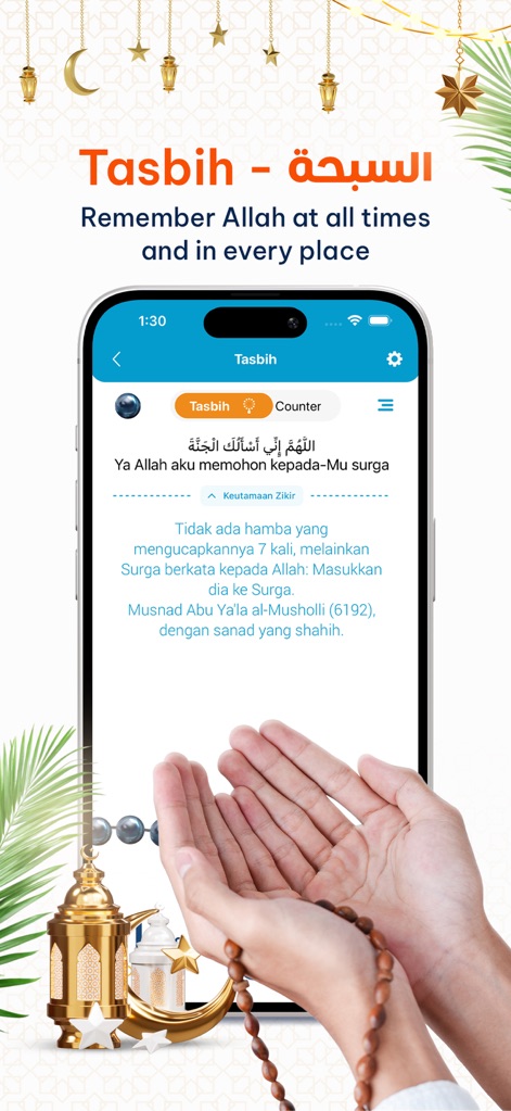 AlMosaly: athan prayer, athkar - Digital Remembrance Counter
