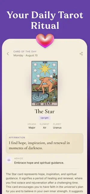 Ivory Tarot: Cards & Reading screenshot 2